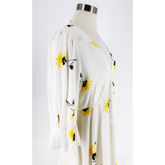 SOLD-Free People Time On My Side Wrap Dress - Picture 4 of 5